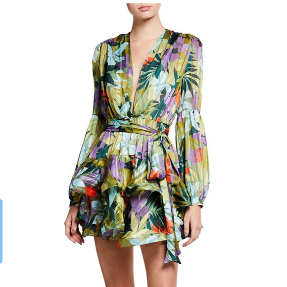 Bronx and Banco Dresses & Skirts - Bronc and Banco tropical ruffle mini dress